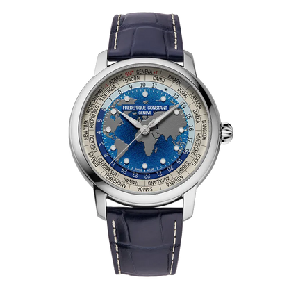 Frederique Constant Classic Worldtimer FC-719BLW3H6