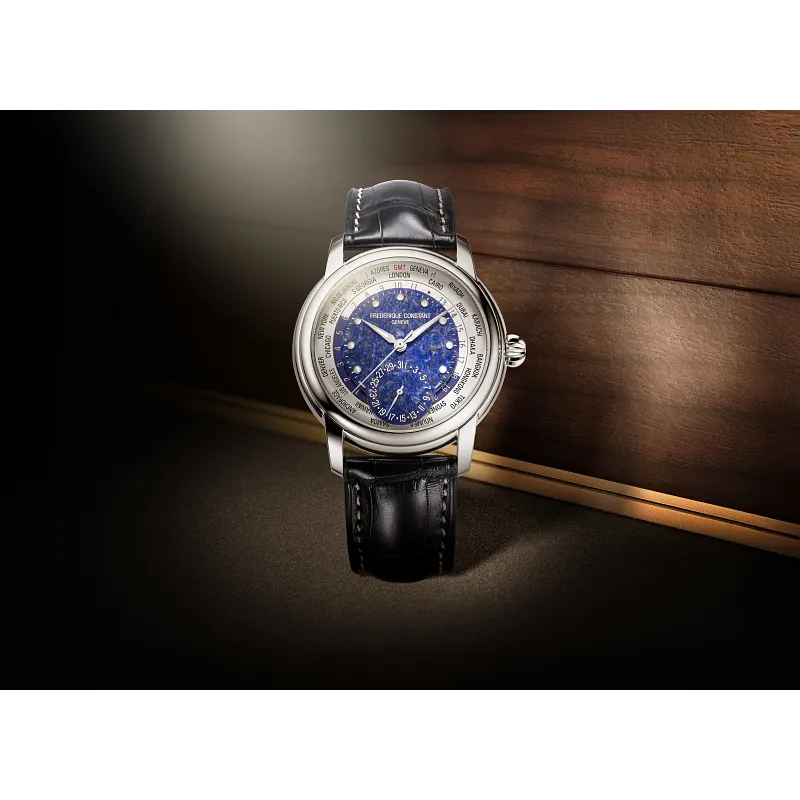 Frederique Constant Classic Worldtimer FC-718LA4H6