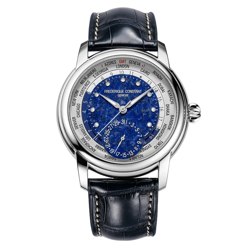 Frederique Constant Classic Worldtimer FC-718LA4H6