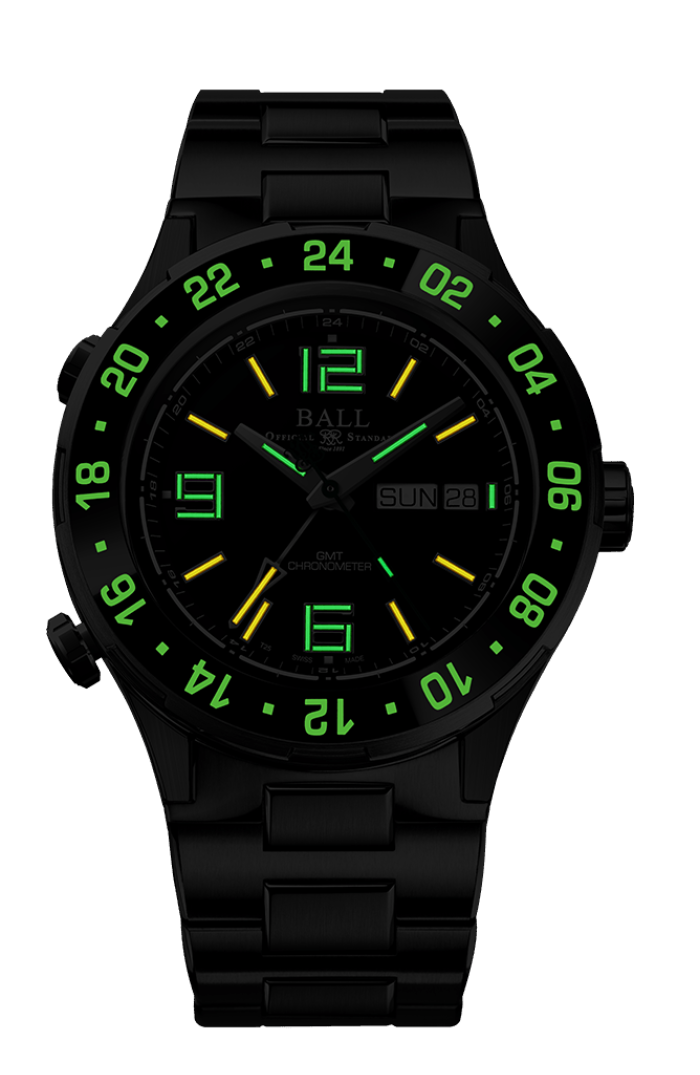Ball Roadmaster Marine GMT (40mm) DG3000A-S14CJ-BK