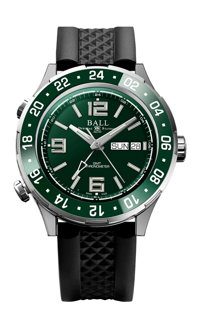Ball Roadmaster Marine GMT (40mm) DG3000A-S5C-GR