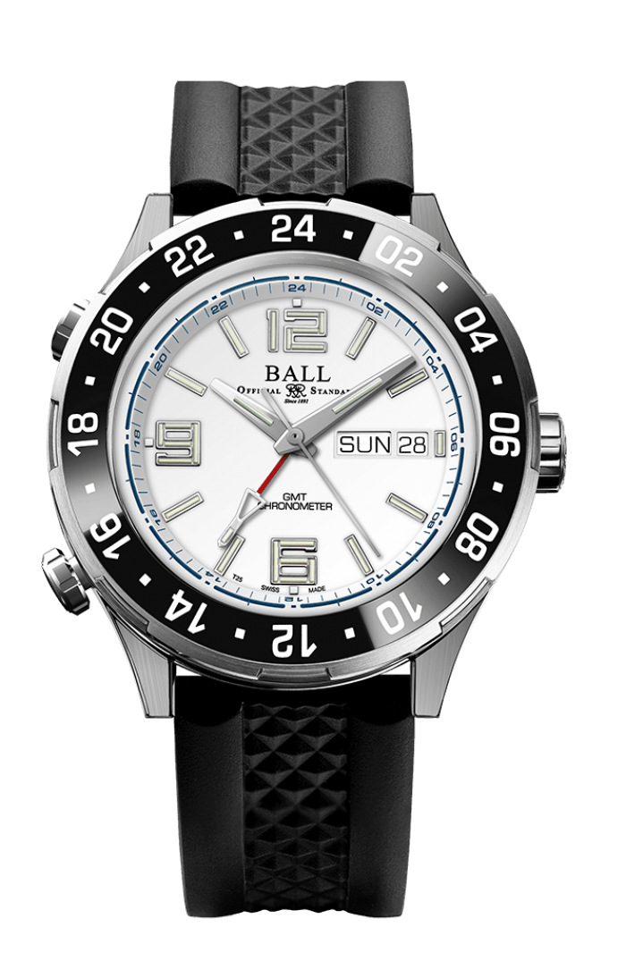 Ball Roadmaster Marine GMT (40mm) DG3000A-S7CJ-WH