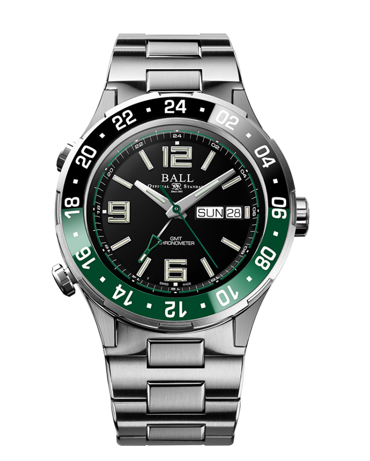 Ball Roadmaster Marine GMT (40mm) DG3000A-S2C-BK