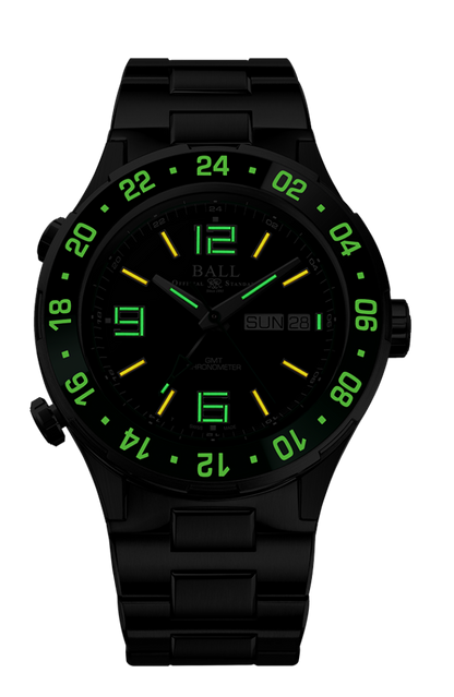 Ball Roadmaster Marine GMT (40mm) DG3000A-S2C-BK