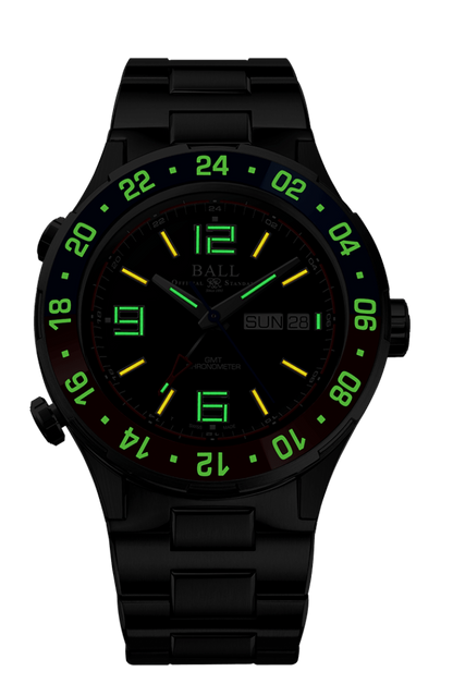 Ball Roadmaster Marine GMT (40mm) DG3000A-S4C-BK