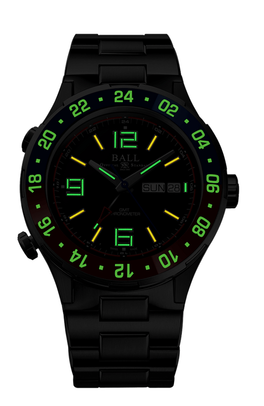 Ball Roadmaster Marine GMT (40mm) DG3000A-S4C-BK