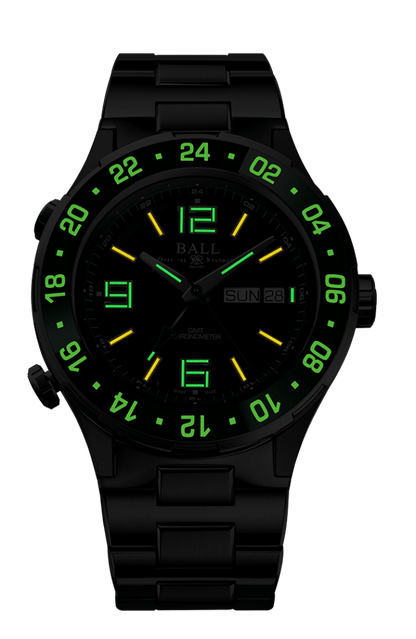 Ball Roadmaster Marine GMT (40mm) DG3000A-S5C-BK
