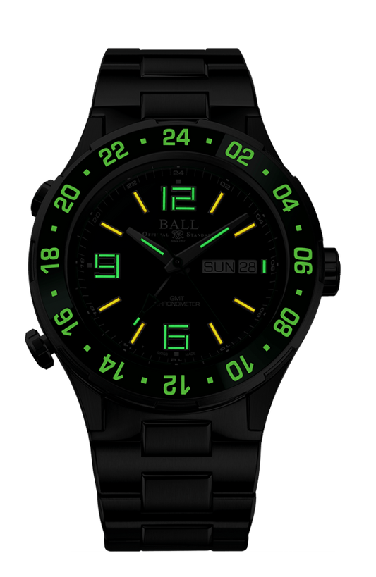 Ball Roadmaster Marine GMT (40mm) DG3000A-S5C-BK