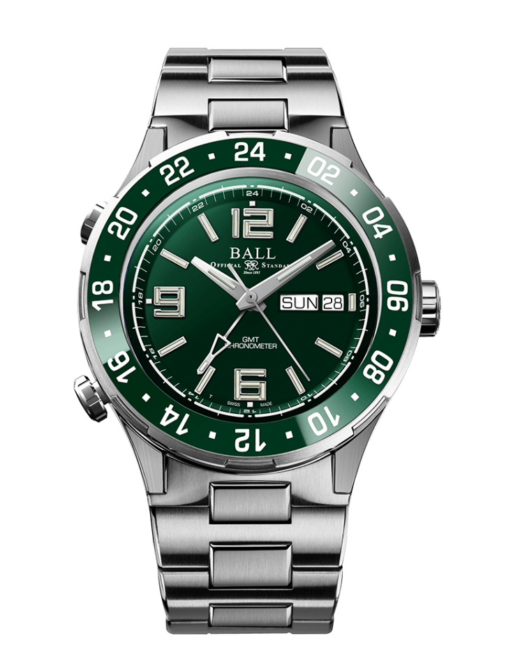 Ball Roadmaster Marine GMT (40mm) DG3000A-S5C-GR