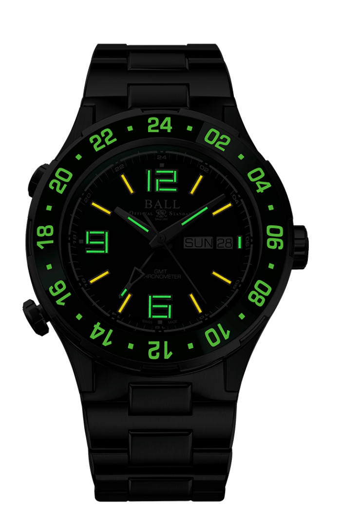 Ball Roadmaster Marine GMT (40mm) DG3000A-S5C-GR