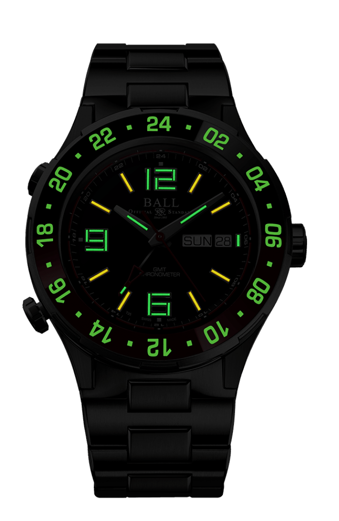 Ball Roadmaster Marine GMT (40mm) DG3000A-S8CJ-BK