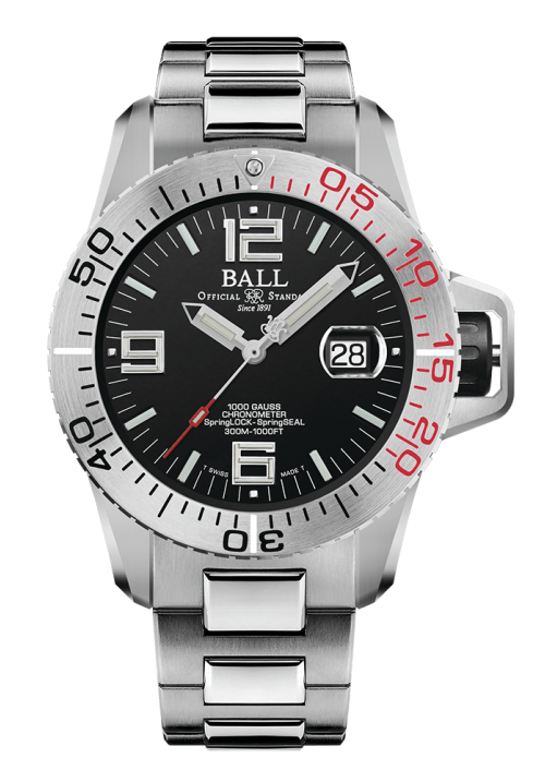 Ball Roadmaster Marine GMT Moon Phase (42mm) DG3220A-S8C-WH