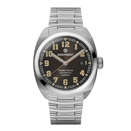 Bremont Watches | Mens | Terra Nova Terra Nova 40.5 Date TN40-DT-SS-BK-B