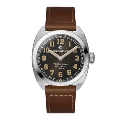 Bremont Watches | Mens | Terra Nova Terra Nova 38 TN38-ND-SS-BK-L-S