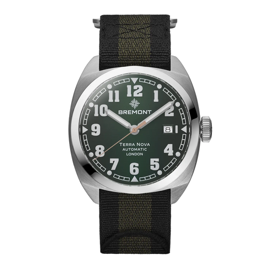 Bremont Watches | Mens | Terra Nova Terra Nova 40.5 Date TN40-DT-SS-GN-N-S