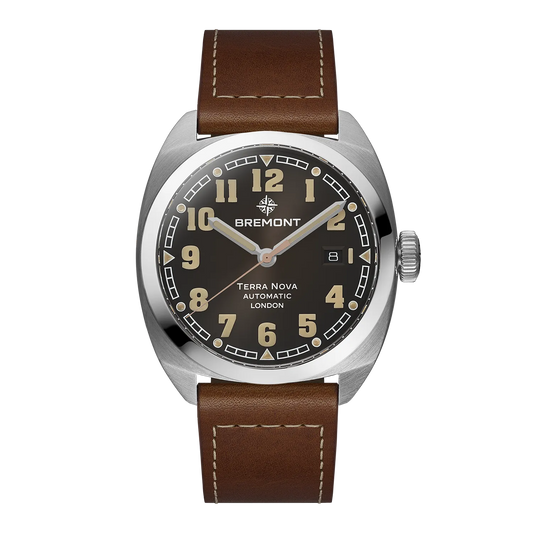 Bremont Watches | Mens | Terra Nova Terra Nova 40.5 Date TN40-DT-SS-BK-L-S