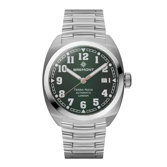 Bremont Watches | Mens | Terra Nova Terra Nova 40.5 Date TN40-DT-SS-GN-B