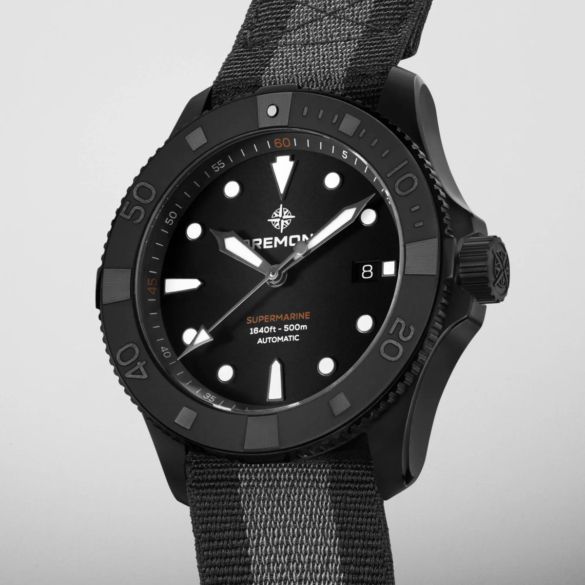Bremont Watches | Mens | Supermarine Supermarine Full Ceramic, Tactical Black SM43-DT-BKCER-BK-N-S