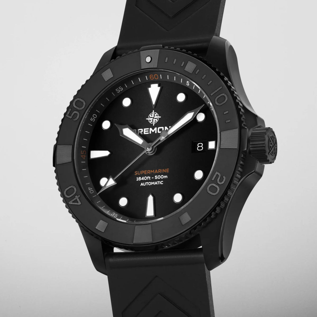 Bremont Watches | Mens | Supermarine Supermarine Full Ceramic, Tactical Black SM43-DT-BKCER-BK-R-S