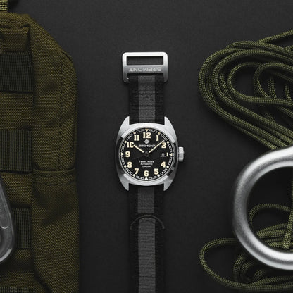 Bremont Watches | Mens | Terra Nova Terra Nova 40.5 Date TN40-DT-SS-BK-N-S