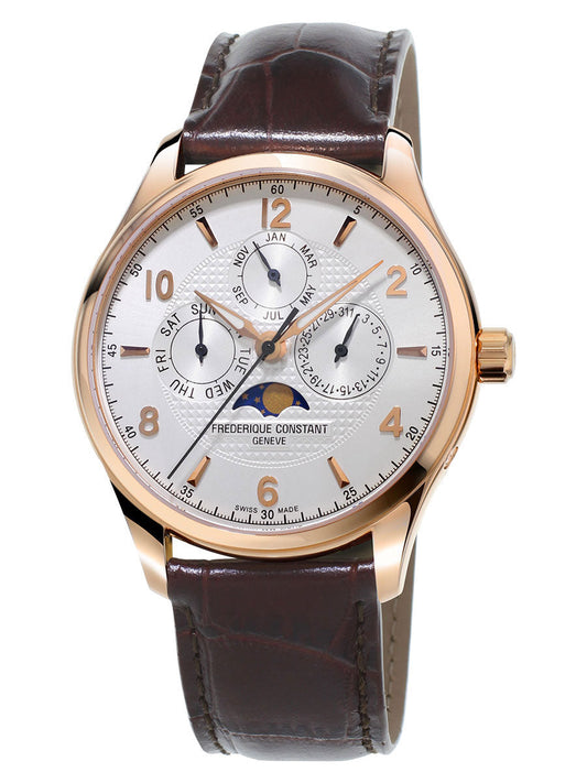 Frederique Constant Runabout Limited Edition Automatic Men's Watch Rose Gold Plated On Strap FC-365RM5B4