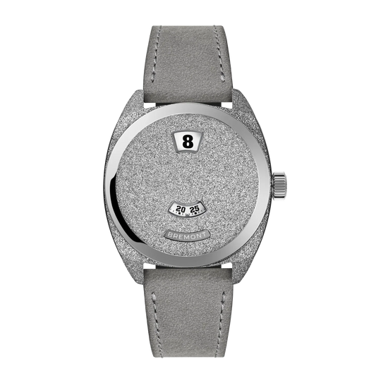 Bremont Watches | Mens | Terra Nova Terra Nova 35mm Jumping Hour Frosted Leather Strap TN35-JH-FS-CC-L-S