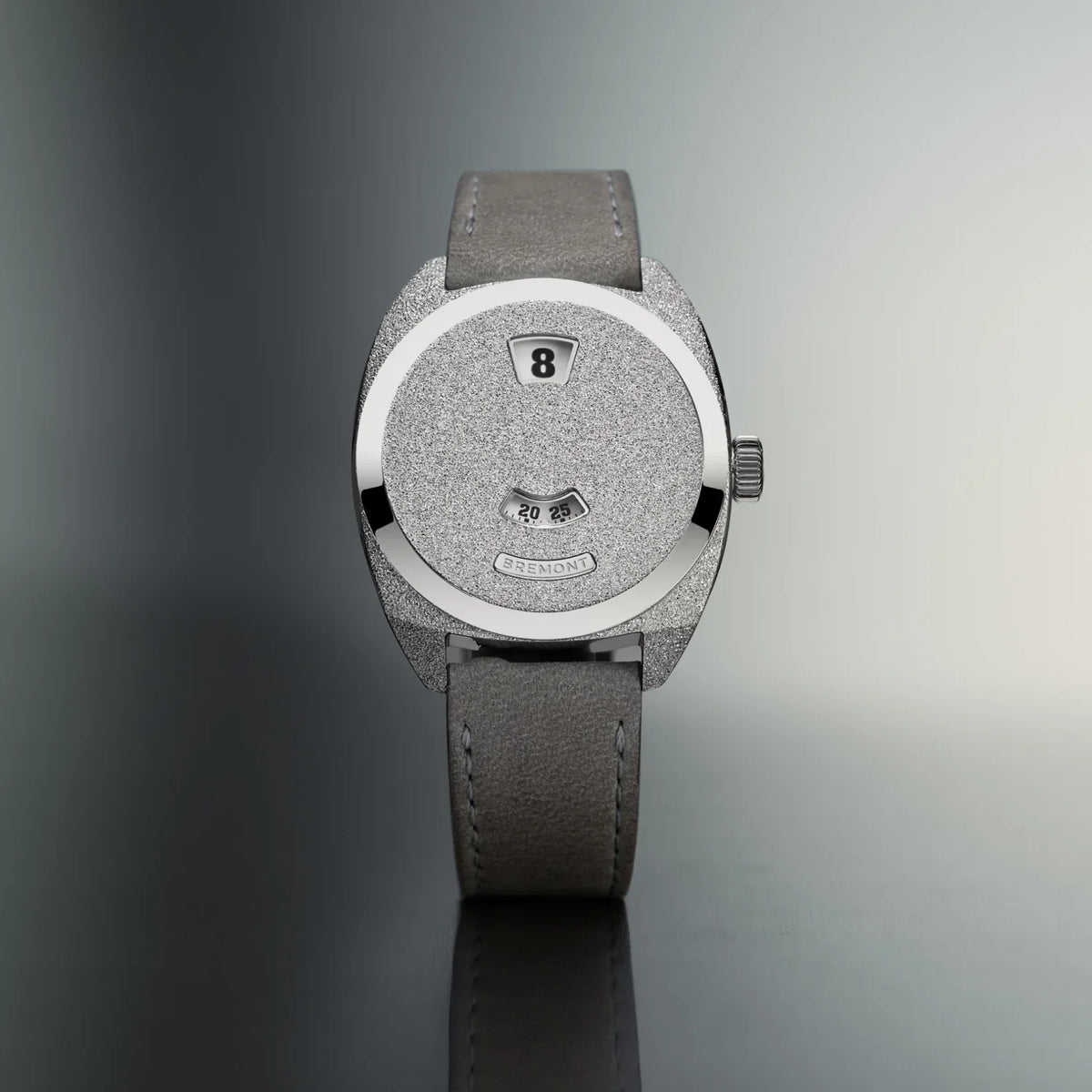 Bremont Watches | Mens | Terra Nova Terra Nova 35mm Jumping Hour Frosted Leather Strap TN35-JH-FS-CC-L-S