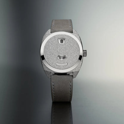 Bremont Watches | Mens | Terra Nova Terra Nova 35mm Jumping Hour Frosted Leather Strap TN35-JH-FS-CC-L-S