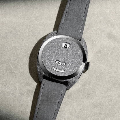 Bremont Watches | Mens | Terra Nova Terra Nova 35mm Jumping Hour Frosted Leather Strap TN35-JH-FS-CC-L-S