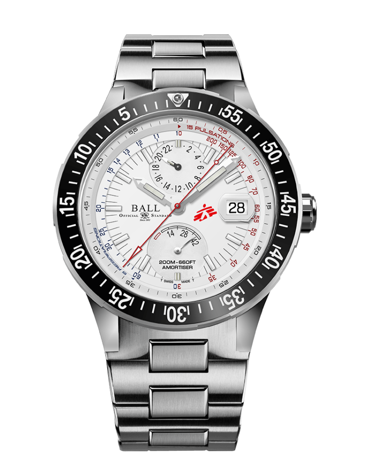 Ball Roadmaster MSF 55 With Rotor-LOCK (41mm) GM3180B-S4-WH