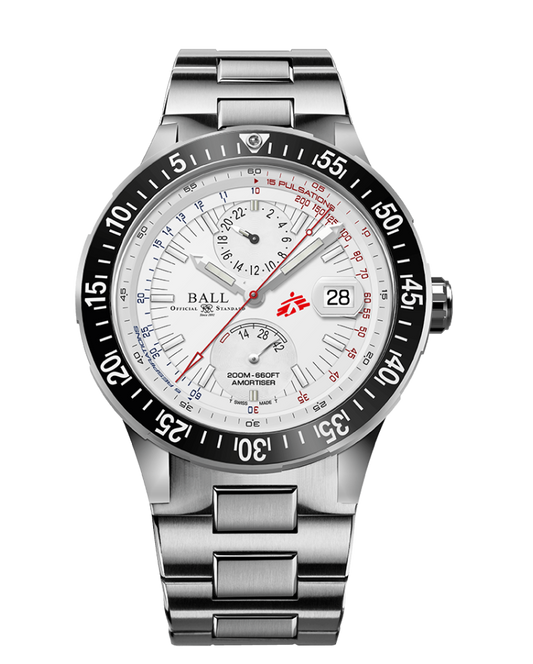 Ball Roadmaster MSF 55 With Rotor-LOCK (41mm) GM3180B-S4-WH