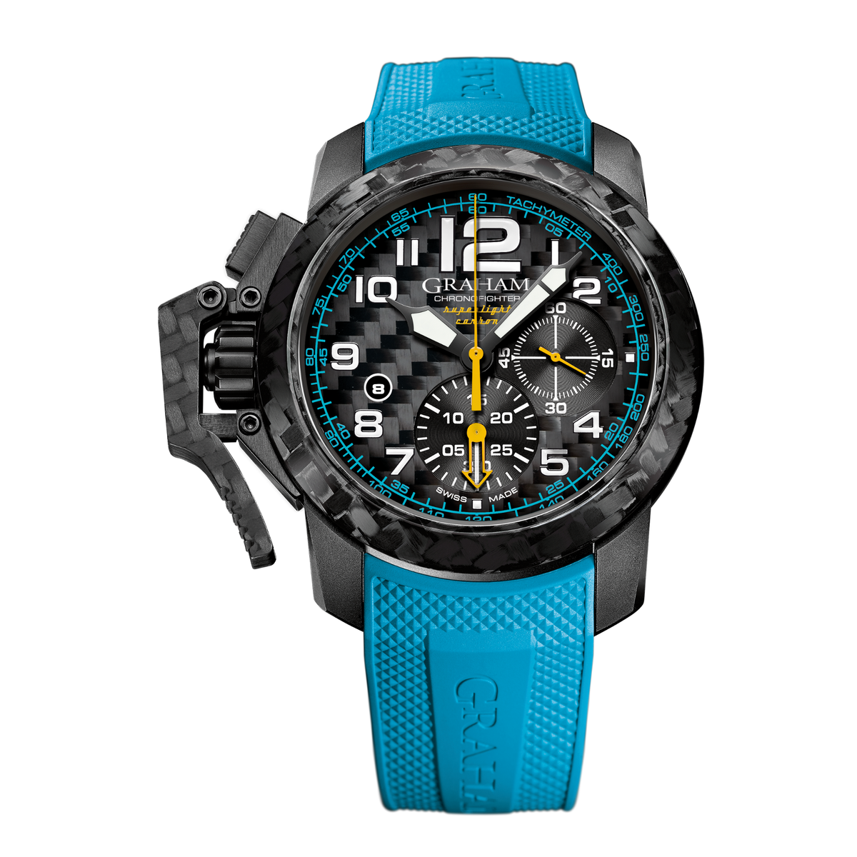Graham CHRONOFIGHTER SUPERLIGHT CARBON (BLUE) 2CCBK.B30A