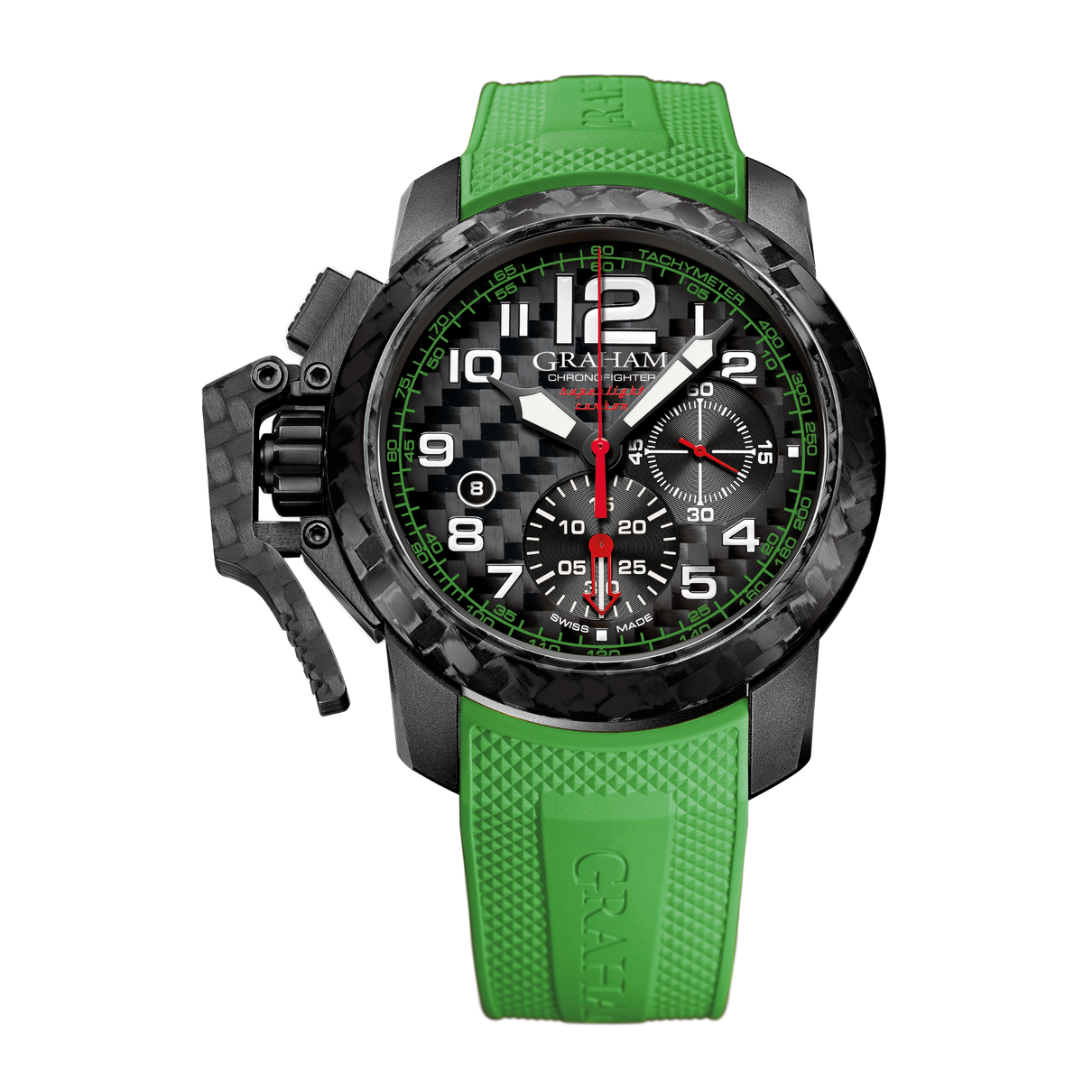 Graham CHRONOFIGHTER SUPERLIGHT CARBON (GREEN) 2CCBK.G06A