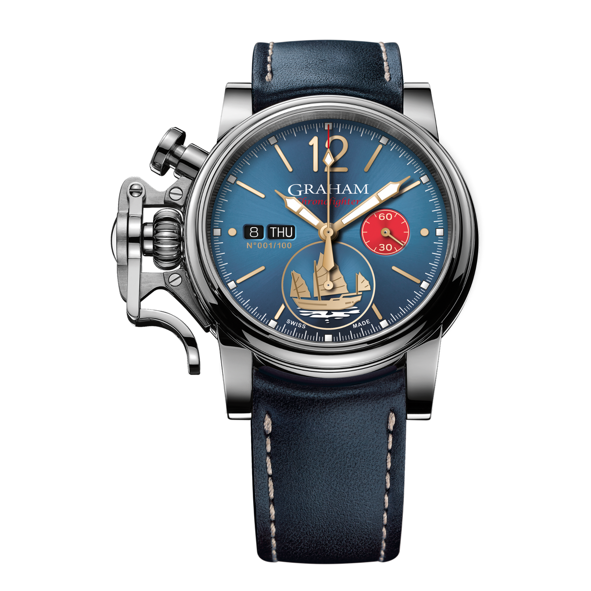 Graham CHRONOFIGHTER VINTAGE GOLDEN JUNK 2CVAS.U15A