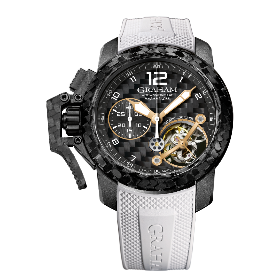 Graham CHRONOFIGHTER SUPERLIGHT CARBON SKELETON TOURBILLOGRAPHE 2CCBK.B35A