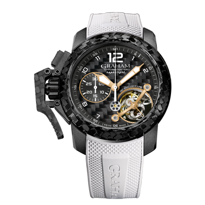 Graham CHRONOFIGHTER SUPERLIGHT CARBON SKELETON TOURBILLOGRAPHE 2CCBK.B35A