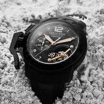 Graham CHRONOFIGHTER SUPERLIGHT CARBON SKELETON TOURBILLOGRAPHE 2CCBK.B35A