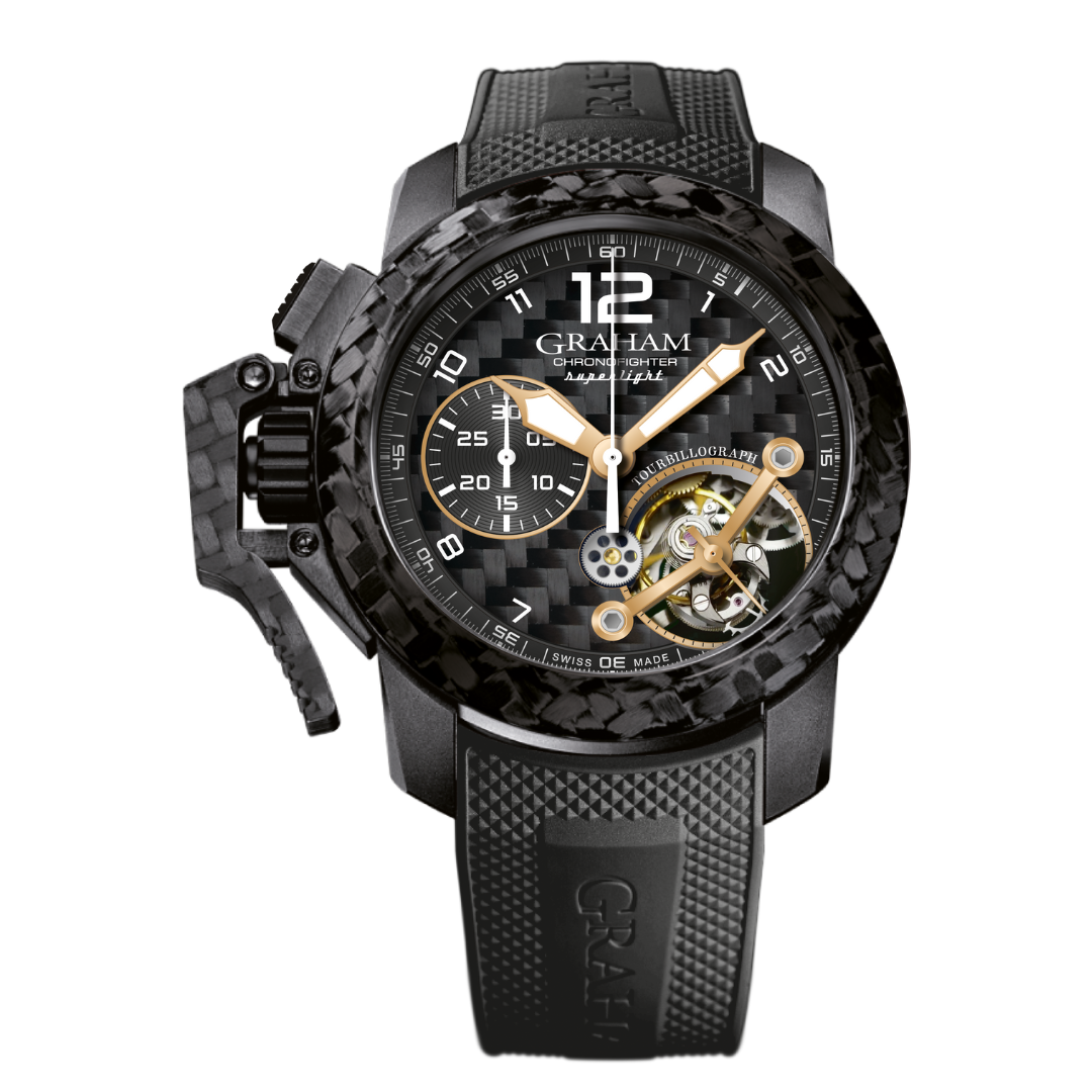 Graham CHRONOFIGHTER SUPERLIGHT CARBON SKELETON TOURBILLOGRAPHE 2CCBK.B35A