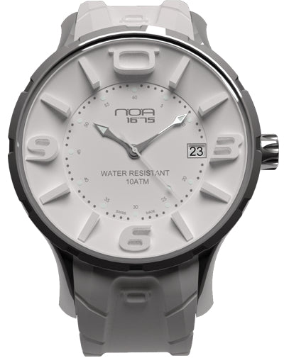 N.O.A. IRIS 001 Quartz Steel White