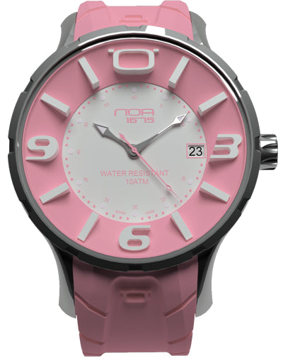 N.O.A. IRIS 006 Quartz Steel Pink/White