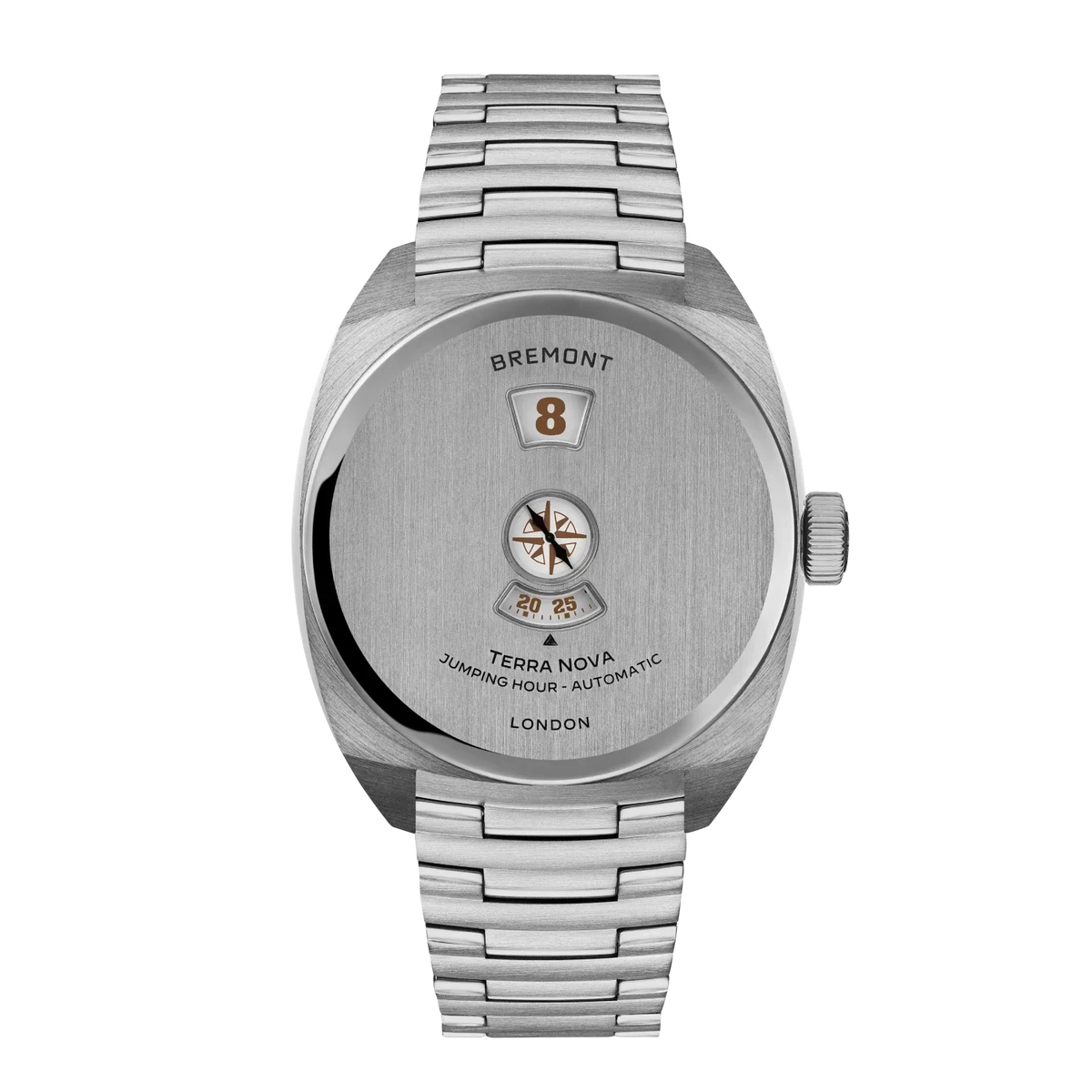Bremont Watches | Mens | Terra Nova Terra Nova Jumping Hour TN38-JH-SS-CC-B