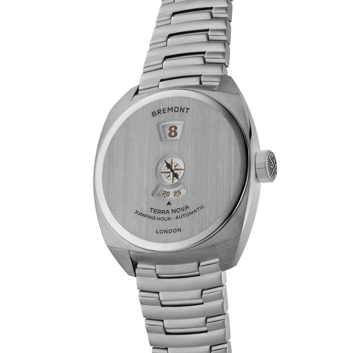 Bremont Watches | Mens | Terra Nova Terra Nova Jumping Hour TN38-JH-SS-CC-B