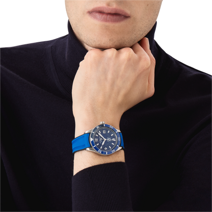Montblanc Iced Sea Automatic Date - Steel - Ceramic - Blue - Montblanc® US MB129370