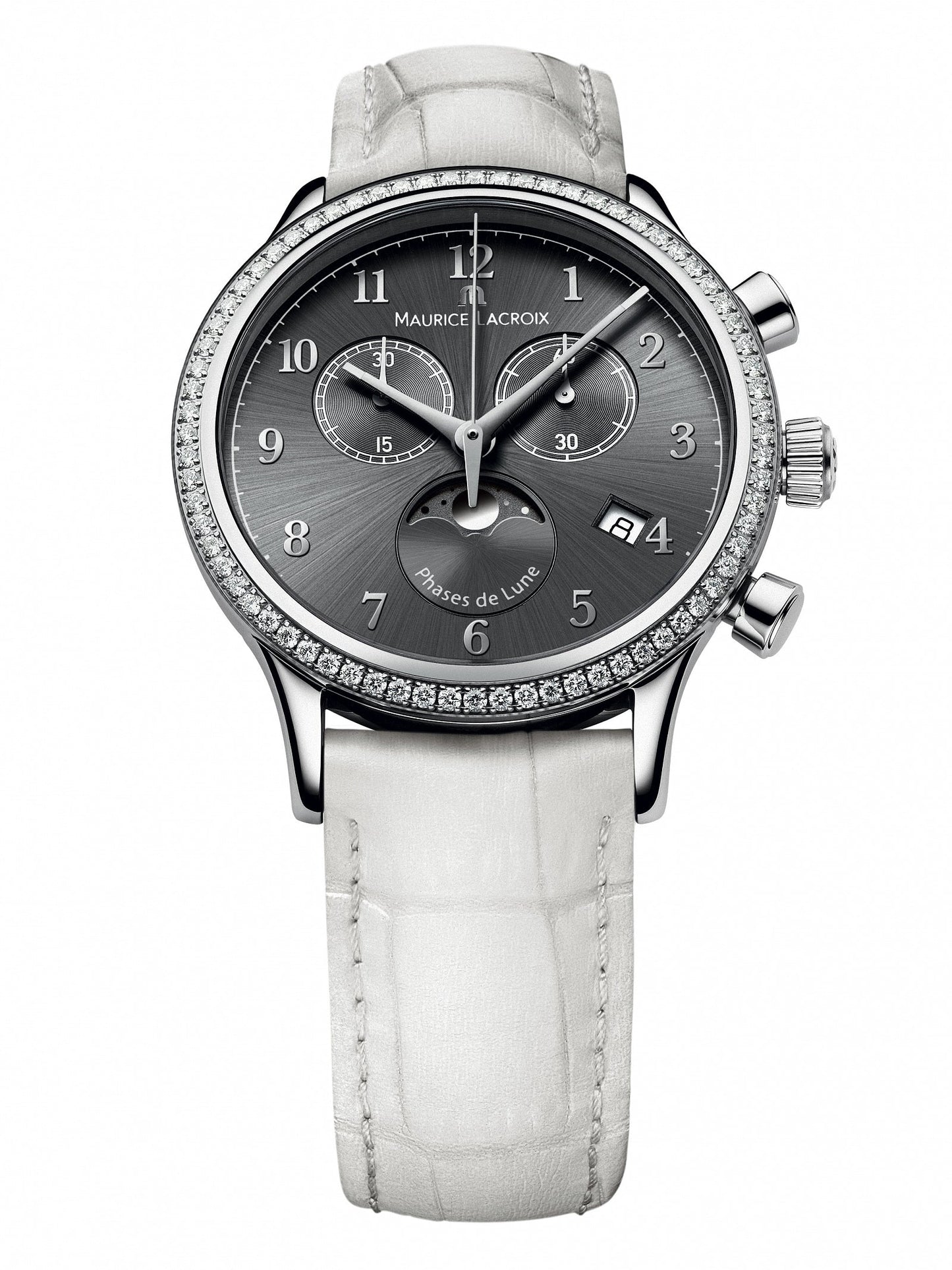 Maurice Lacroix Les Classiques Chronographe Phases De Lune Ladies LC1087-SD501-820-1