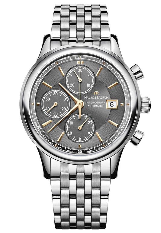 Maurice Lacroix Les Classiques Chronograph Automatic Men's Watch LC6158-SS002-330-1