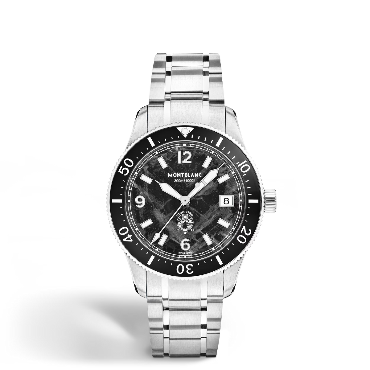 Montblanc Iced Sea Automatic Date 0 Oxygen - Steel - Ceramic - Black - Montblanc® US MB136765