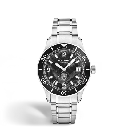 Montblanc Iced Sea Automatic Date 0 Oxygen - Steel - Ceramic - Black - Montblanc® US MB136765