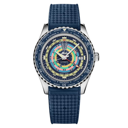 Mido Ocean Star Decompression Worldtimer M0268291704100