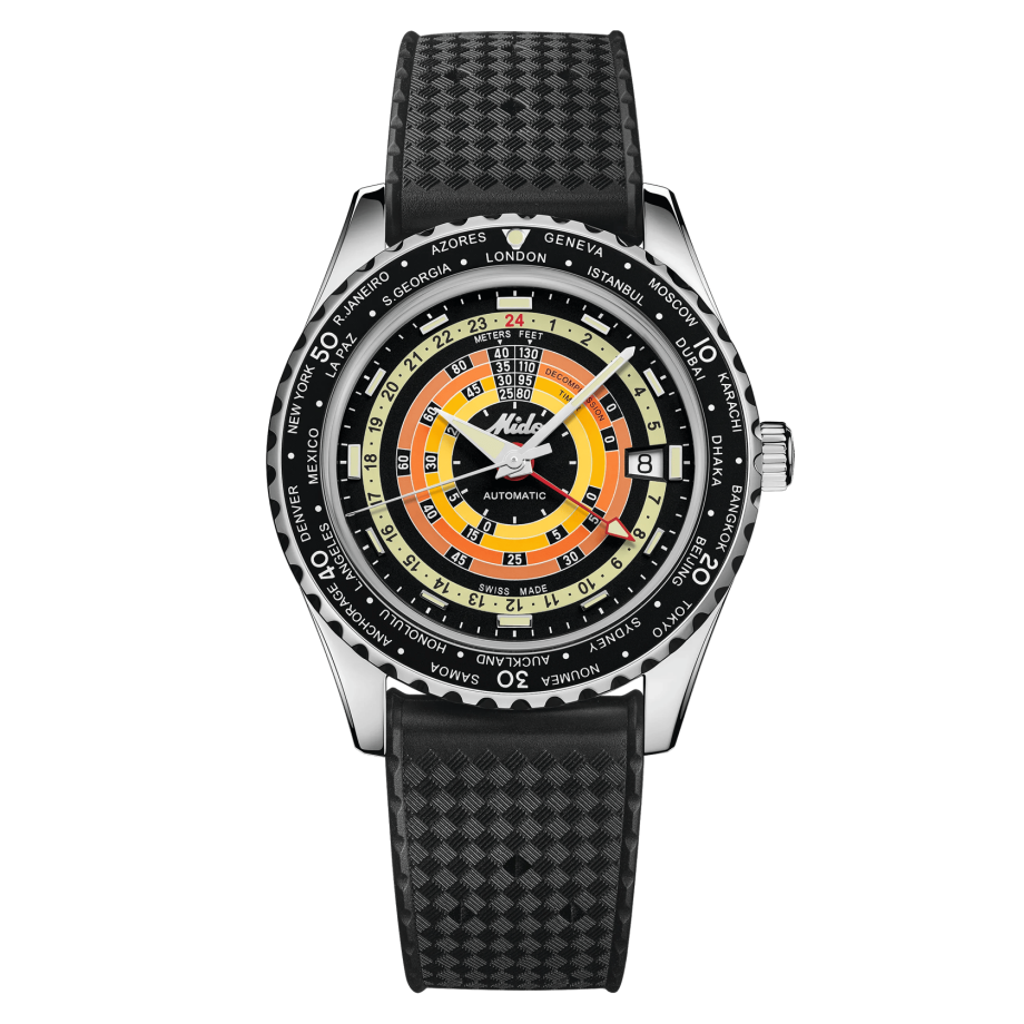 Mido Ocean Star Decompression Worldtimer M0268291705100
