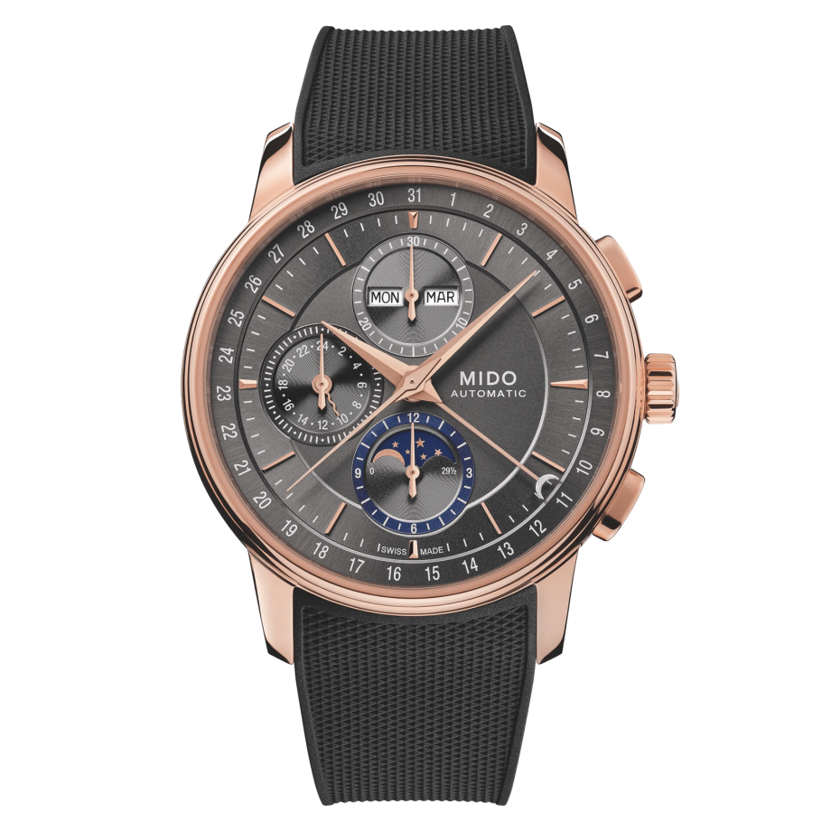 Mido Baroncelli Chronograph Moonphase M0276253706100